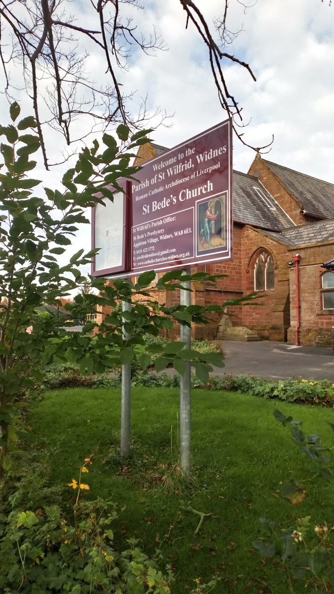 Calling it at our churches whilst out completing some reassurance visits this morning. All is well here