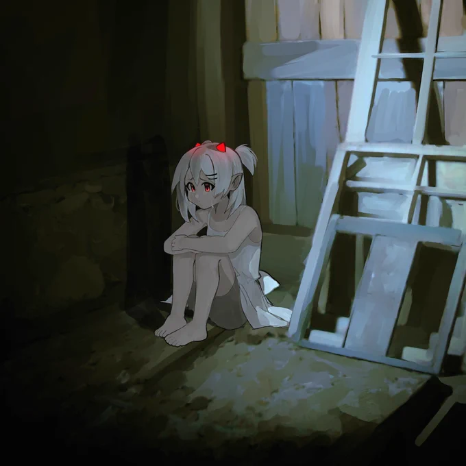 Eve.
My first original character that started me off on short horror stories based on mostly images. 
