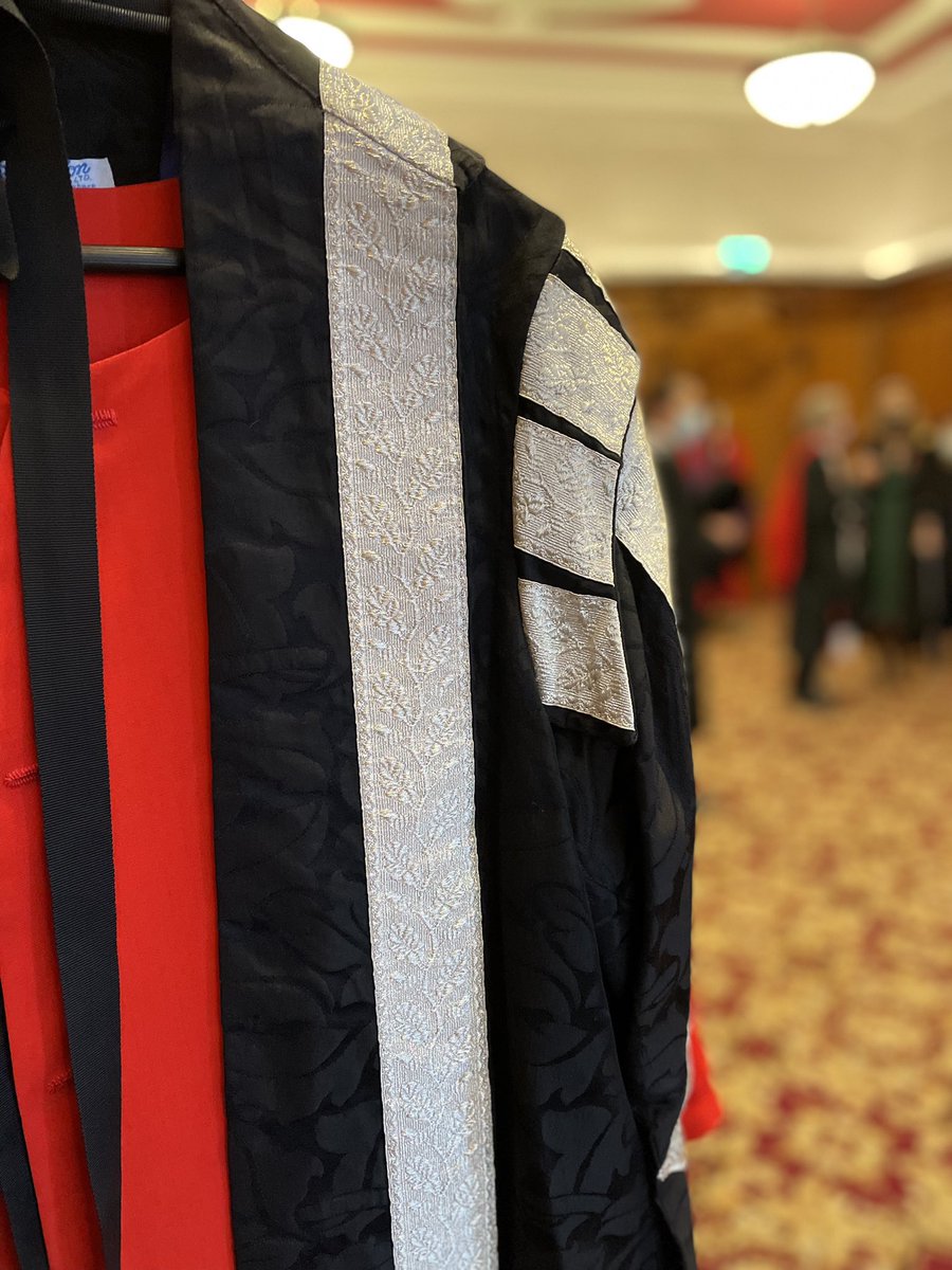 Well that was ridiculously moving. Honour to preside over our first in person graduation ceremony <a href="/UniofNewcastle/">Newcastle University</a> since 2019. So meaningful for everyone in the room to be gathered again in our beautiful King’s Hall to mark this special occasion for the brilliant Class of 2020 🎓