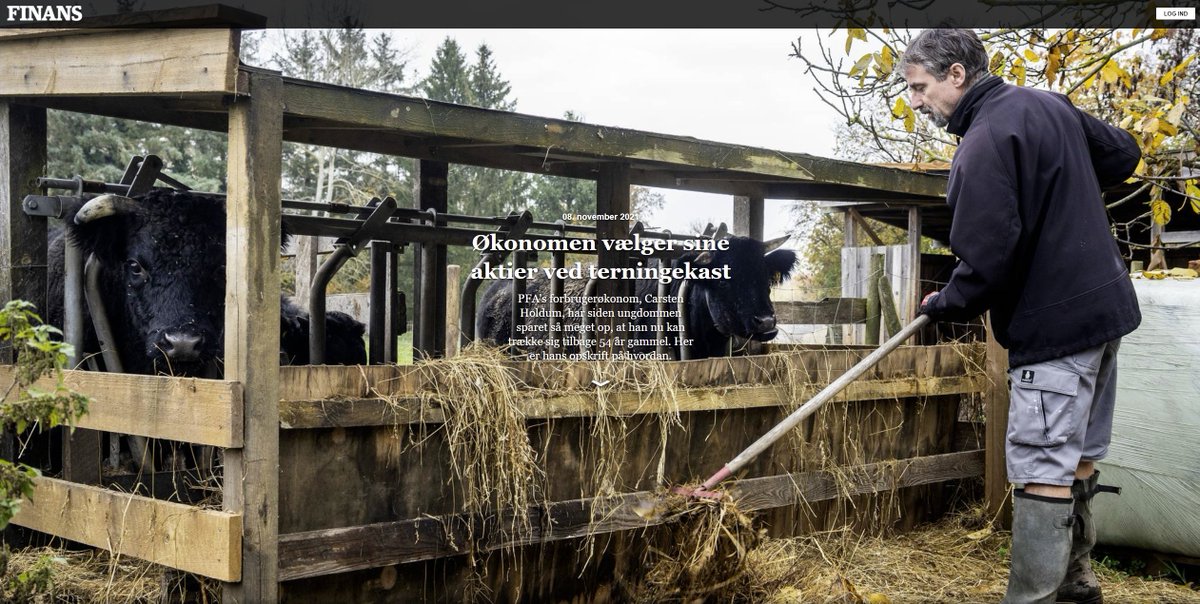 25% til pension, fokus på genbrug, realkredit med afdrag samt investering i aktier = mulighed for tidlig pension.
finans.dk/indsigt/ECE134…