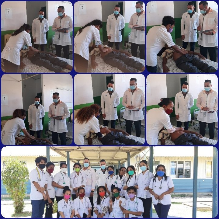 CubacooperaTlCo's tweet photo. (...) porque hay que ver la calidad humana de nuestros médicos, de la nueva generación de médicos(...) #FidelEnUnaFrase Hoy examen práctico final de la rotación de Cirugía 4to año  Seguimos formando médicos para #TimorLeste #CubaEsSolidaridad @MINSAPCuba @japortalmiranda https://t.co/MwIUhZP4Ax