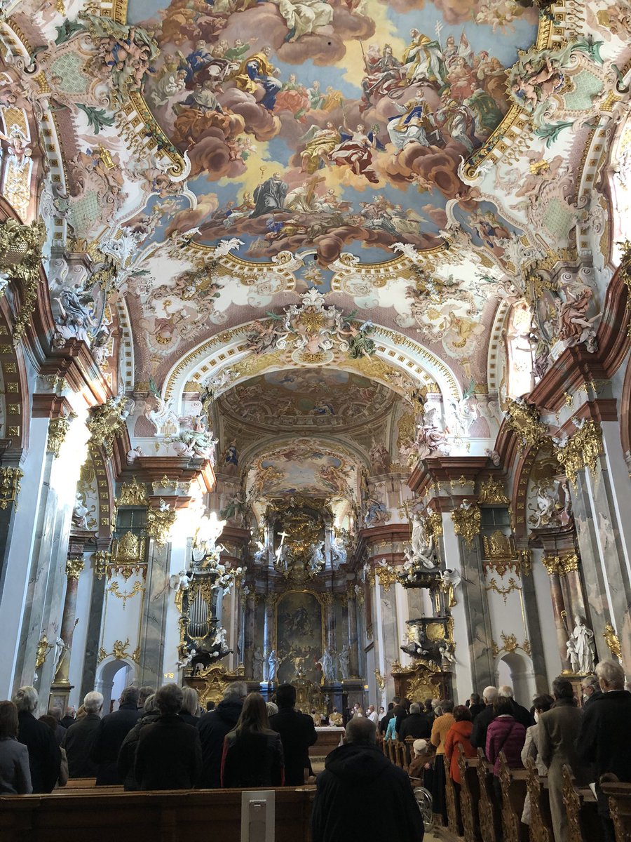 CardinalAutogr1's tweet photo. Great 875 anniversary celebration of the spectacular #Cistercian #Rococo #Abbey in #Wilhering Upper Austria 🇦🇹 with Bishop Scheuer @KathKircheOOE &amp; an the abbots of #Lambach, #Stams, #Schlägl, #Schlierbach, #Reichersberg. https://t.co/gbISo1RfzY