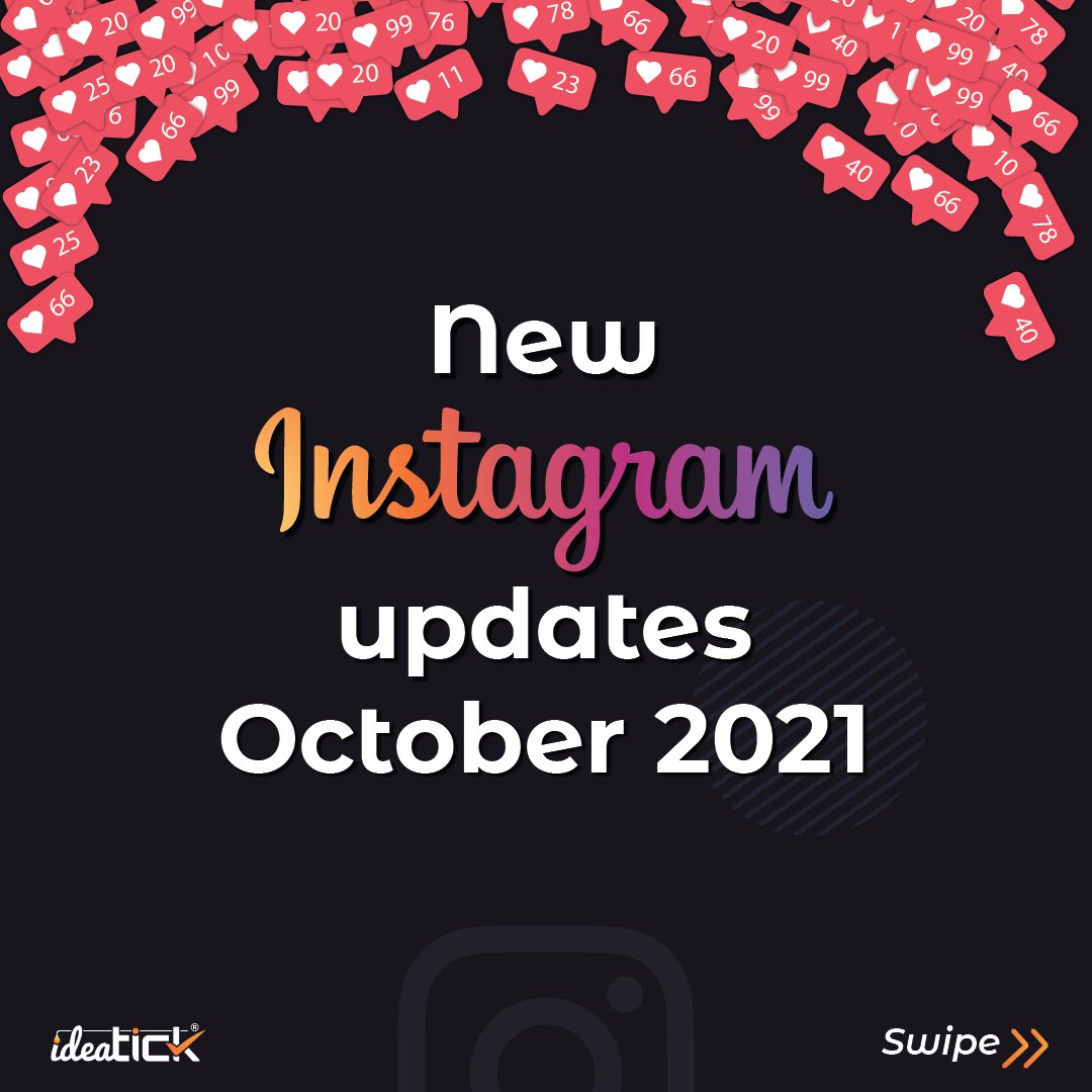 ideatickglobal's tweet photo. What do you think about Instagram updates? 
#ideatick #facebook #instagram #instagramupdates #updates2021 #instagram2021updates https://t.co/FjWqGgYAs7