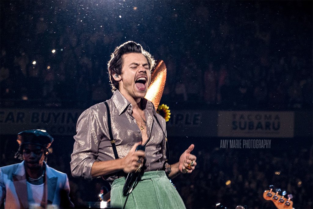 HLDTour's tweet photo. Harry Styles, live from Tacoma Dome.
#LoveOnTourTacoma
11.7.21

📸: @amymariephoto https://t.co/MX37jQxyUh