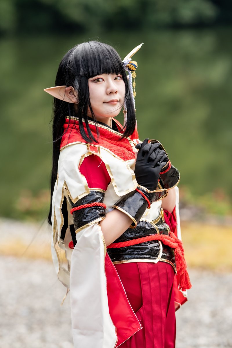 モンスターハンター ライズ 受付嬢 ヒノエ コスプレ衣装 ほぼフル