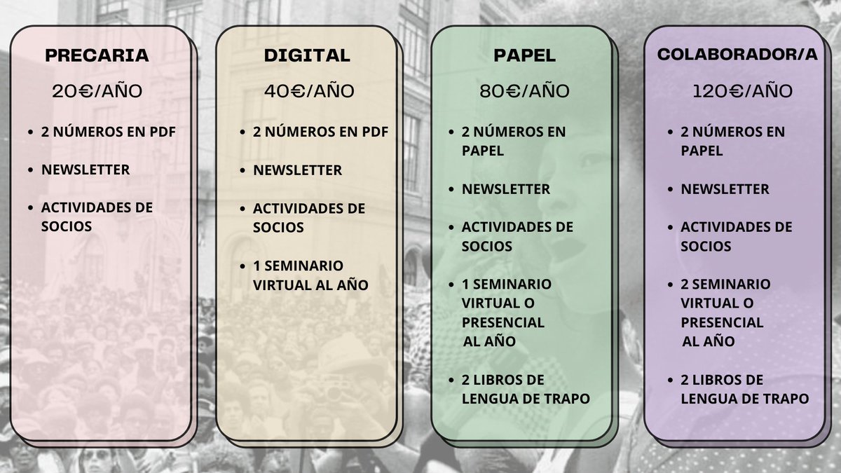 ieccs_'s tweet photo. ✨Estábamos deseando contarlo✨

📚 Desde el IECCS lanzamos paquetes de suscripciones para dar viabilidad económica al proyecto y ofreceros las mejores ventajas.

⏩Entra aquí y colabora con la suscripción anual que más se ajuste a tus posibilidades: https://t.co/xmczFbzYFm https://t.co/lk0ihjVORl