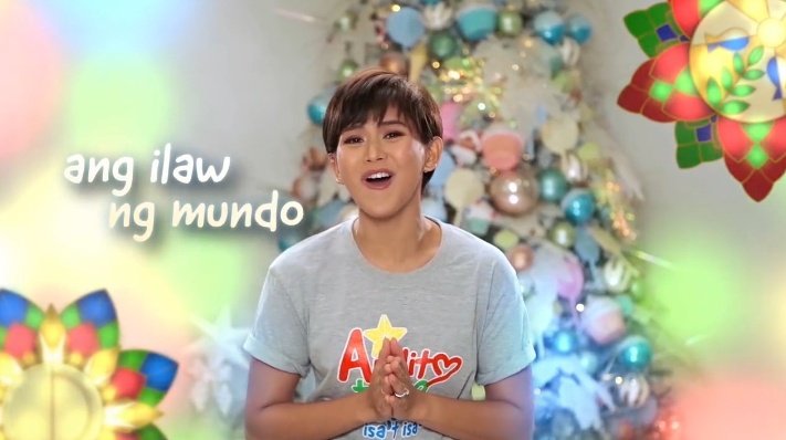 kowalerts's tweet photo. Popsuperstar Sarah G  #AnditoTayoParaSaIsatIsa! 

 #ChristmasIDngPilipinoLyricVideo
#ABSCBNChristmasID2021 https://t.co/dnXBfDZnre