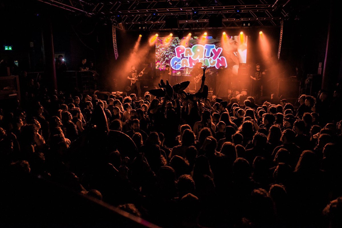 PartyCannonSlam's tweet photo. Damnation Festival was a total party, over a thousand IQs were lowered during our set
#partycannon #partyslam https://t.co/K6JeZ1TeOL