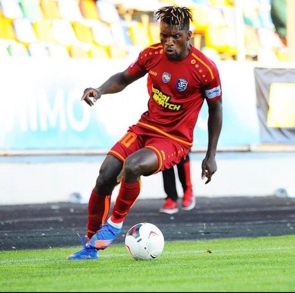 _Africafootball's tweet photo. Ghanaian players Abroad: Ernest Nyarko played 69mins for ⁦@fclviv2006⁩ FC Lviv in Ukraine 🇺🇦  and lost to Fc Desna in their premier league. https://t.co/heoPY7aQm4