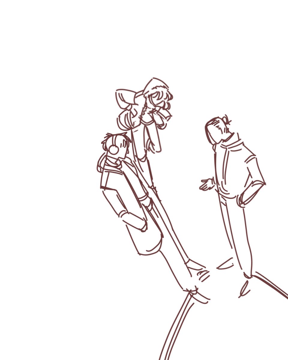 My sketches are random as hell 