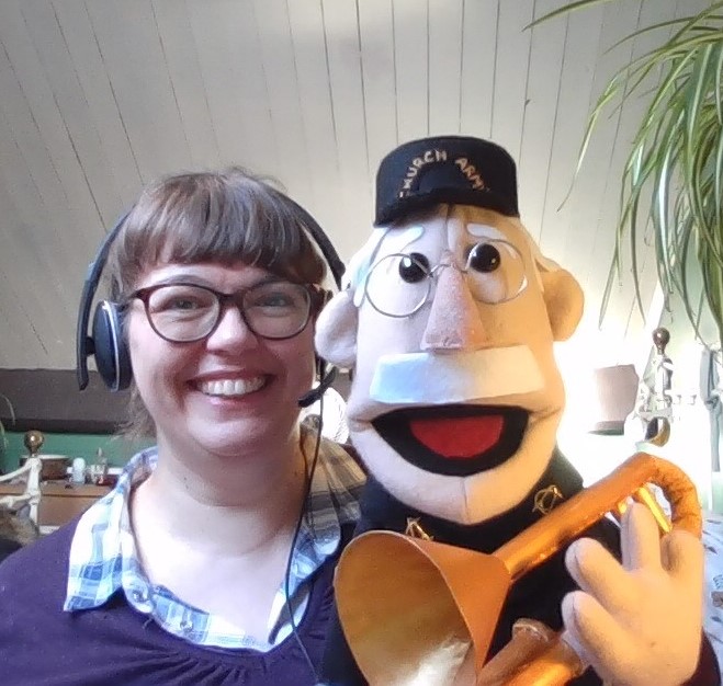 ChurchArmy's tweet photo. For those of you who saw @MattGould1981's mention of Wilson, I made a puppet of Wilson Carlile (Church Army's founder) to help teach about his life and ministry last year. #CATakeover https://t.co/r88rOxCZwo