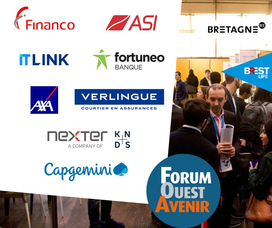 FOAvenir's tweet photo. Le Forum Ouest Avenir débarque du 24 au 26 Novembre sur vos écrans. 🔥🖥
Voici la troisième partie des entreprises qui y seront présentes !
Plus d'informations sur le #FOA2021 ici : https://t.co/JMUbYq9alx https://t.co/WGyHNdyR19
