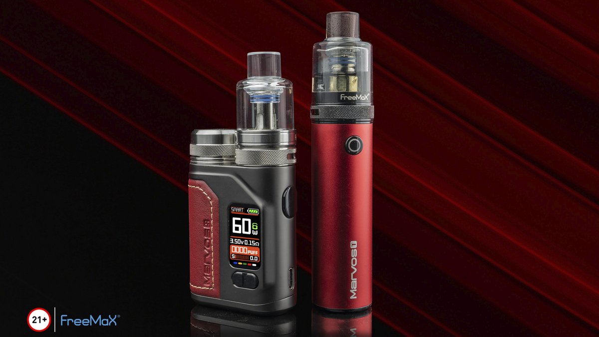 Freemaxvape's tweet photo. Marvos S 80w or Marvos T 80w?
.
.
.
.
.
Warning: This product contains nicotine, nicotine is an addictive chemical. For 21+ only.
#freemaxvape #freemaxmarvos #vaping #vapeon
#vapefam #marvos #vapers #vapetricks #vapeshop
#vaper #vapelyfe https://t.co/dGC9YtuJIT