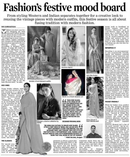This festive season is all about fusing tradition with modern fashion.
Shanti Banaras is featured in <a href="/DeccanChronicle/">Deccan Chronicle</a>

#shantibanaras #saree #womenfashion #festiveseason