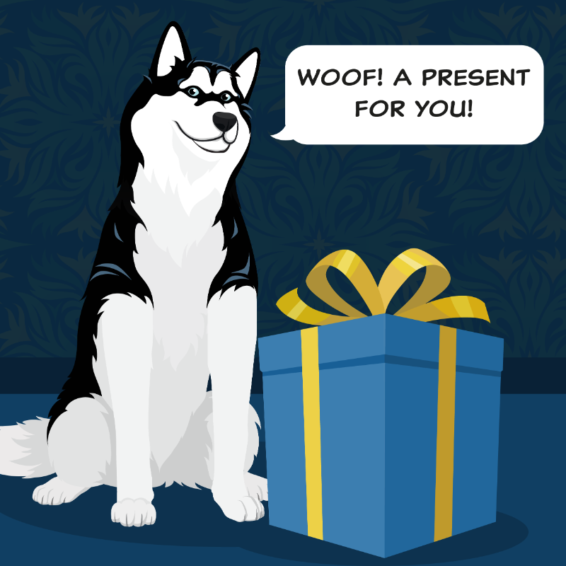 Phone_Guardian's tweet image. Woof woof, a special gift for our #Android husky lovers! Version 3.0.0 of Phone Guardian has just launched, make sure you update the app to access the new #ProtectionRewards 🏆. You now can dress me up with #medals and #items🏅. More than just #security, have #fun! 🐾