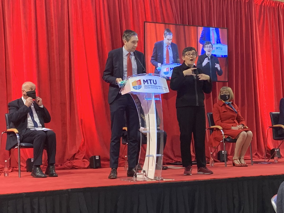johbees's tweet photo. Very strong government support for the formation of @MTU_ie being launched by @MichealMartinTD @SimonHarrisTD @NormaFoleyTD1 @Maggie_Cusack https://t.co/BekClexBGI