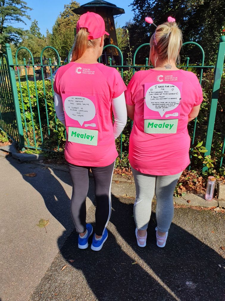 MealeyProjects's tweet image. Mealeys are incredibly proud and honoured to have sponsored Julie and Charlotte on their race for life in memory of Mr Keith Matkin 🏆🥇