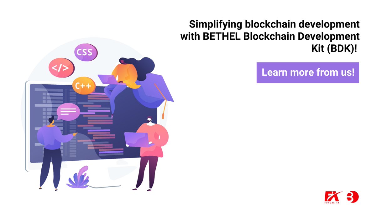 CxFuture's tweet photo. New to blockchain development? Put yourself on the fast track to blockchain development through our #BETHEL #Blockchain Development Kit (BDK)!  This will really save time and make the development process easier and #efficient! 

Contact us for more #information! https://t.co/ROA8fDUD3Z