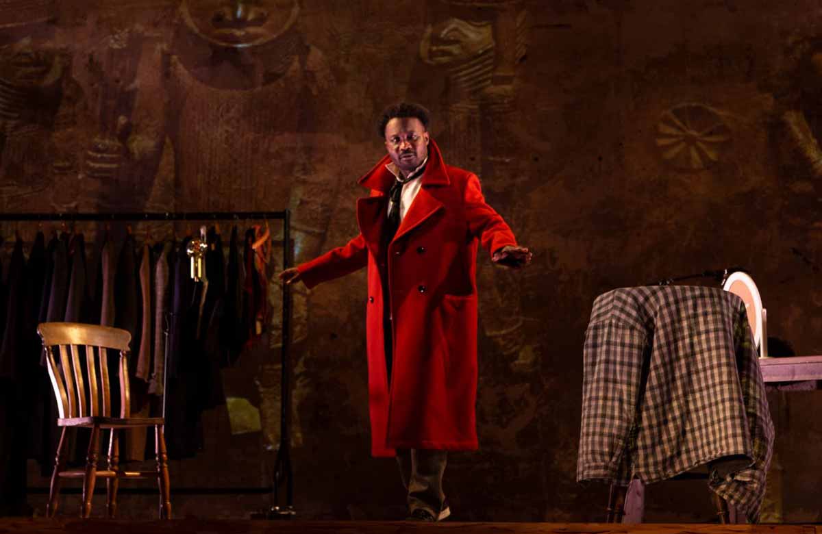TheStage's tweet photo. ★★★★ Review: Douglass/Medea/Duende – imaginative and intriguing trio of solo plays that explore complex and compelling themes @_The_Faction @WiltonMusicHall https://t.co/n66ww61Zra https://t.co/5ftANvsDLT