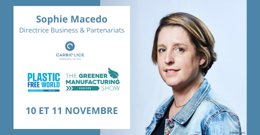 carbiolice's tweet photo. . @MacedoSophie1  sera présente lors de la Plastic Free World Conference &amp; Expo Europe, les 10 et 11 novembre prochains à Cologne. 
📍 Stand n°246

👉  Pour s'inscrire : https://t.co/LMgimnQRUd https://t.co/esCIy1s5v1