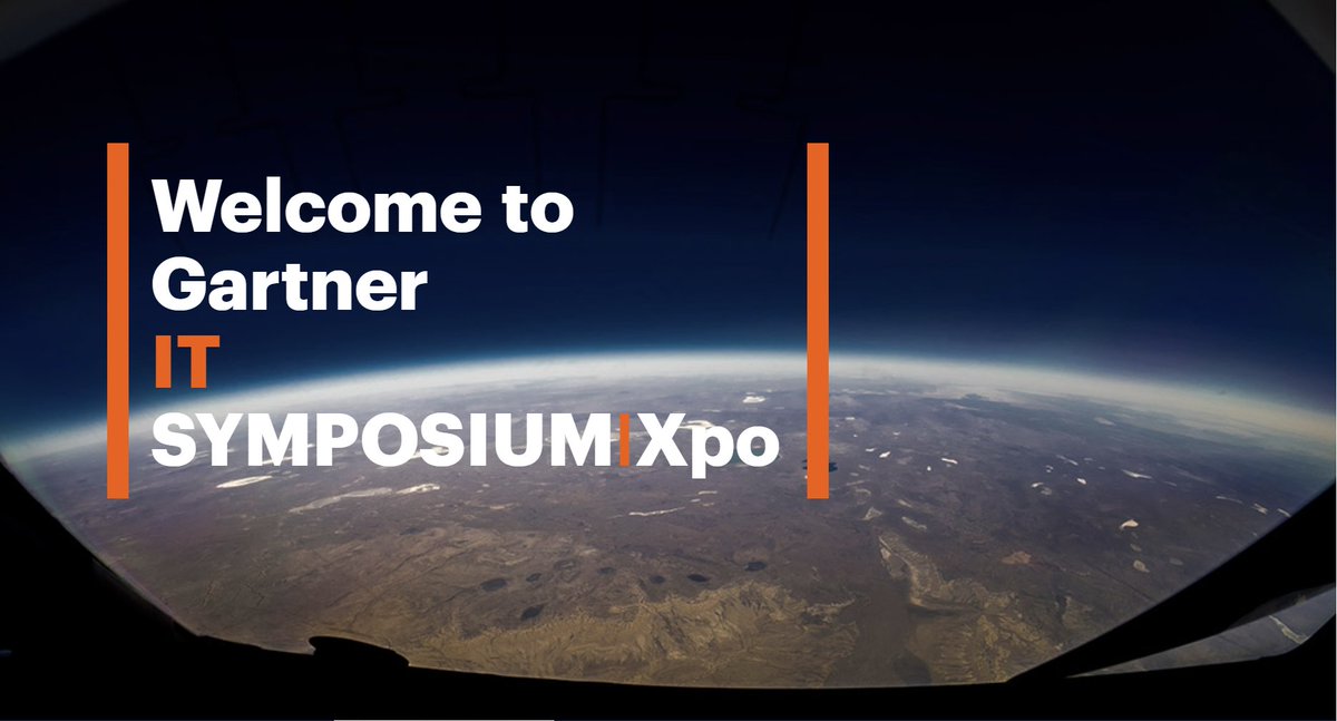 Andreas_Dochow's tweet photo. Great inspiring and forward looking keynote at Gartner's IT Symposium | Xpo - don't miss it.
#GartnerSYM, @Gartner_SYM https://t.co/Y1g5Ulr3gI