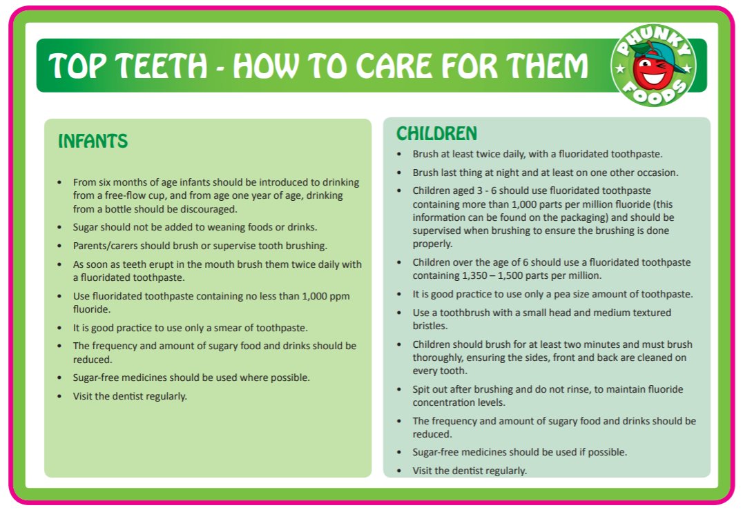 NutritionPurely's tweet photo. It's #SugarAwarenessWeek and we're highlighting the importance of  drinking plenty of sugar-free fluids each day how how to care for our teeth. Here's some tips about caring for your infant's and children's teeth to prevent damage from sugars in our diets! https://t.co/Ns1S7YRzid