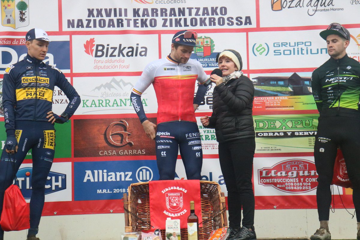 Gran Fin de semana de CX con las dos pruebas de #copadeespañacx en Llodio y Karrantza. Un placer ser parte de una de las disciplinas más vistosas de nuestro deporte. 📷<a href="/RFECiclismo/">Real Federación Española de Ciclismo</a>