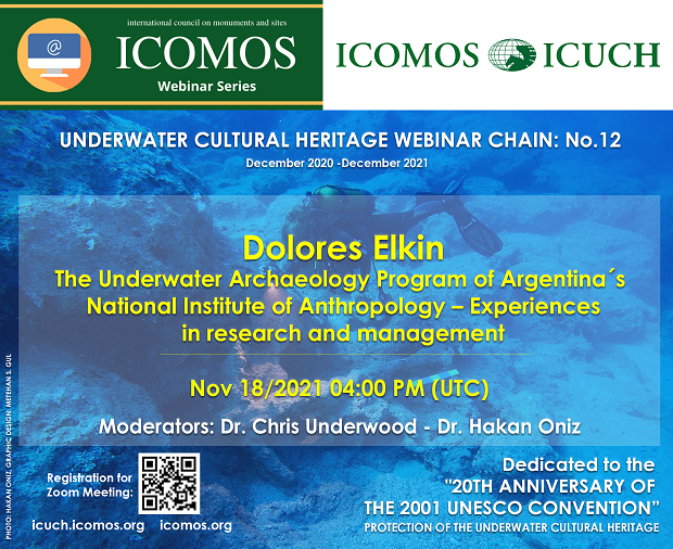 ICOMOS-ICUCH (@iicuch) on Twitter photo Register now to know more about underwater archaeology research in #Argentina from <a href="/IIcuch/">ICOMOS-ICUCH</a> expert Dolores Elkin, next 18 November, at your monthly #ICOMOS #Iicuch Webinar #underwaterheritage Register now to know more about underwater archaeology research in #Argentina from <a href="/IIcuch/">ICOMOS-ICUCH</a> expert Dolores Elkin, next 18 November, at your monthly #ICOMOS #Iicuch Webinar #underwaterheritage