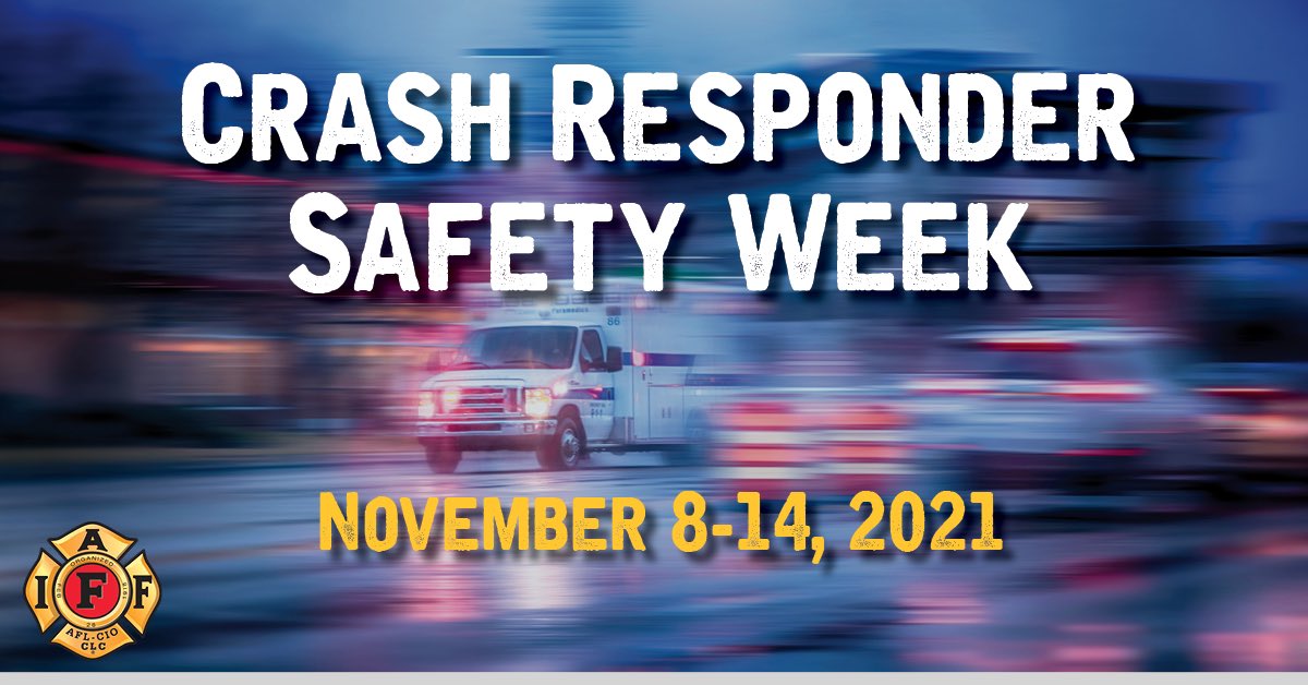CPFFALocal499's tweet image. This week Firefighters, Police, EMS, transportation, and tow providers will share a united message to help promote safety for the public as well as crash responders. @cambridgefd @IAFFNewsDesk #healthandsafety