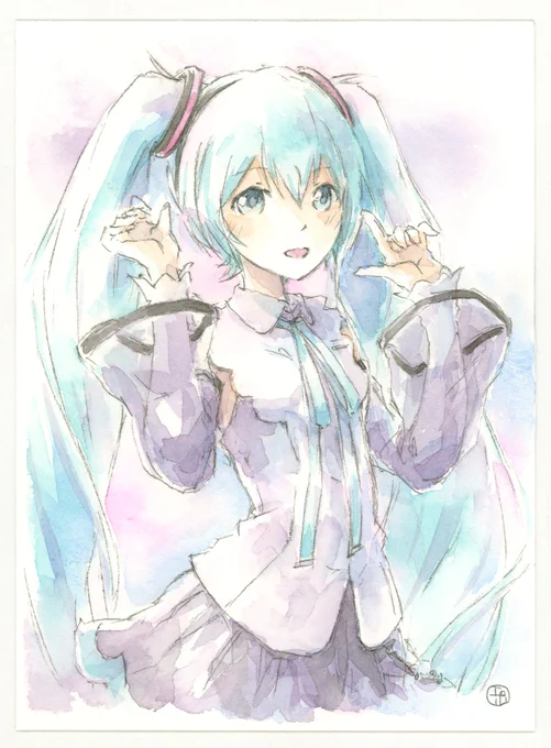 NTミクさん描きました～ 