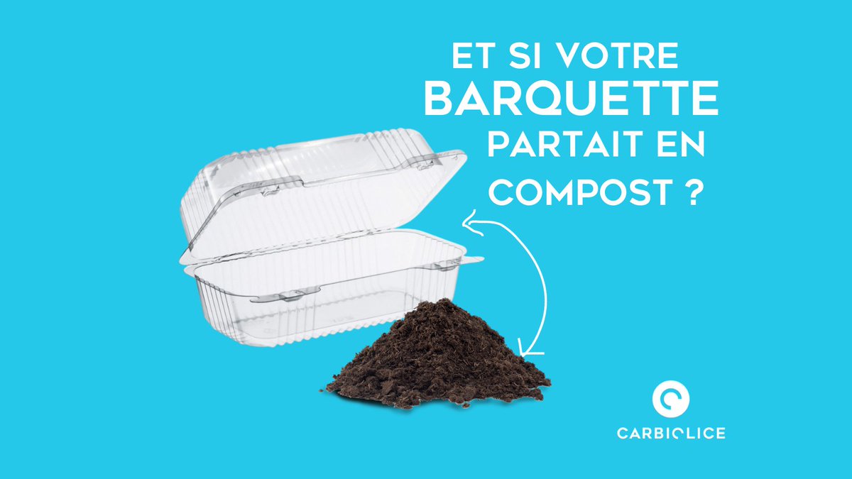 carbiolice's tweet photo. Et si vos barquettes partaient en compost ?
En ajoutant notre innovation #Evanesto® dans votre processus de fabrication, les plastiques d’origine végétale deviendront compostables.

https://t.co/UT0pcdqftZ

#madeinfrance #transitionecologique #environnement #pollutionplastique https://t.co/suGgmIEyWW