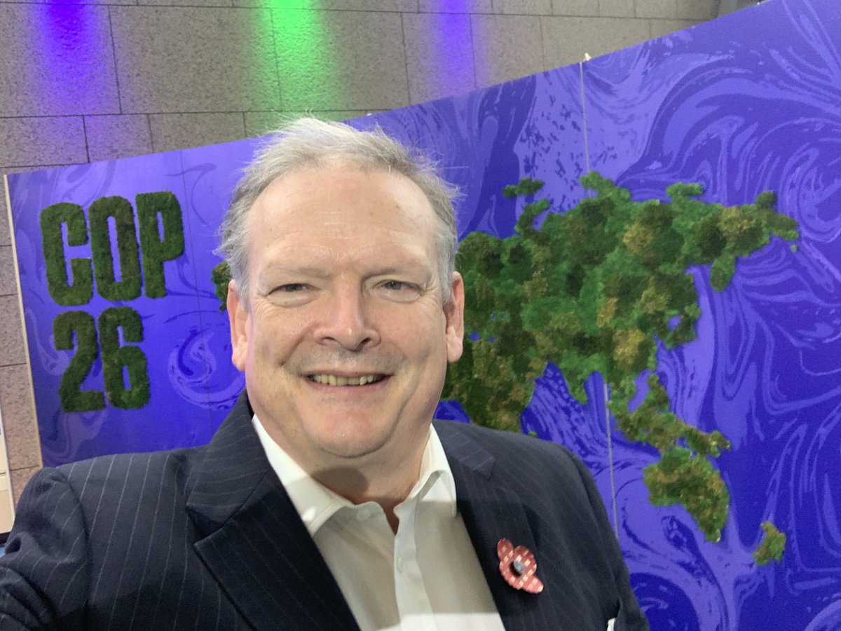 Happy to be in Glasgow to support the inspirational and amazing Great Green Wall at COP 26. #HLAfrica#COP26#togetherforourplanet