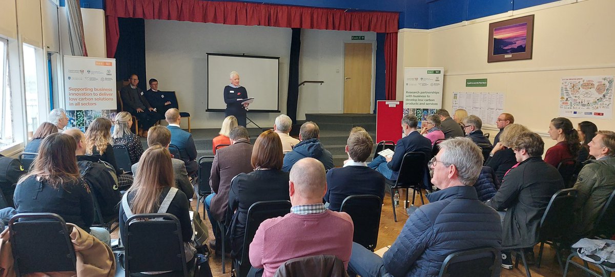 LUentrepreneurs's tweet photo. SME delegates, local businesses,  partners &amp; local networks all join together for the Eco-I Innovation Catalyst Symposium. Reviewing the progress of the 1st cohort, connecting and collaborating to drive change. #Cumbria @CGEInnovation @LancasterManage https://t.co/xQRHskXDkd