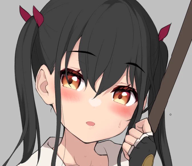 がんばって塗り中✍️ 