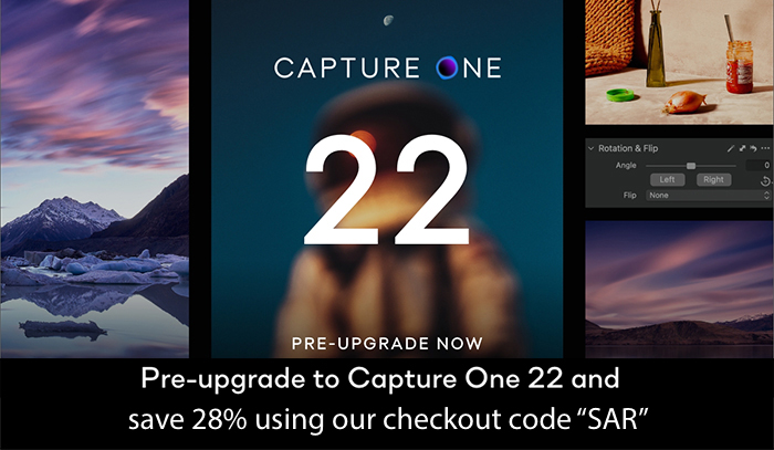SonyAlphaRumors's tweet photo. 48h left: Save 28% on the new pre-upgrade campaign for Capture One 22 with our checkout code „SAR“.
Click here: https://t.co/83QQ1vy7Lt
#capture1 #captureone #c1 #c22 #sonyalpha #software #photography https://t.co/cYwQMUlKUl