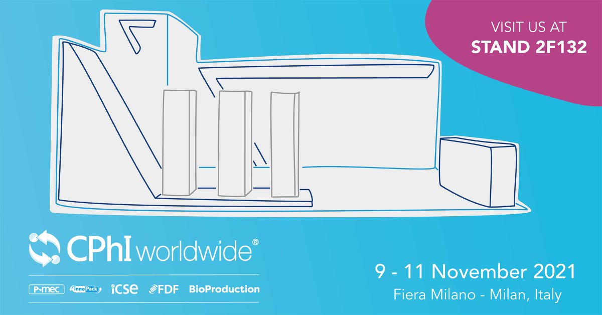Farmigea's tweet photo. The @CPhIWW  event is back in #Milan and, #Farmigea is back with its stand. 
👁If you haven't done so yet, contact us for an appointment or come and visit us at booth #2F132. 

📧 info@farmigea.it
📞 +39 050 3121

#cphiww #cphiww21 #cphi21 #cphiworldwide #Eyedrop  #Ophthalmology https://t.co/4br7HF5LgA