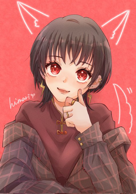 ウルフカット女子のtwitterイラスト検索結果 古い順