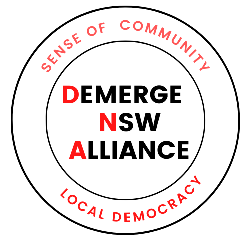 Media Release : 'Cross-party support for council demergers: new community alliance to launch Tuesday 9th Nov 12 Noon Tree of Knowledge Domain
<a href="/abcnews/">ABC News</a> <a href="/SBSNews/">SBS News</a> @10NewsFirstSyd <a href="/9NewsSyd/">9News Sydney</a> <a href="/smh/">The Sydney Morning Herald</a> <a href="/dailytelegraph/">The Daily Telegraph</a> <a href="/7NewsSydney/">7NEWS Sydney</a>