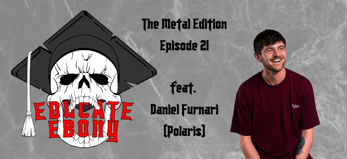 Strap in for a double lesson of metal because boy does @danfaznari of <a href="/PolarisAus/">P O L A R I S</a> have some educating to do! His ride or die album? Well, it comes from <a href="/TheOfficialA7X/">Avenged Sevenfold</a>.

Metal education here: podlink.to/EducateEbonyPo…