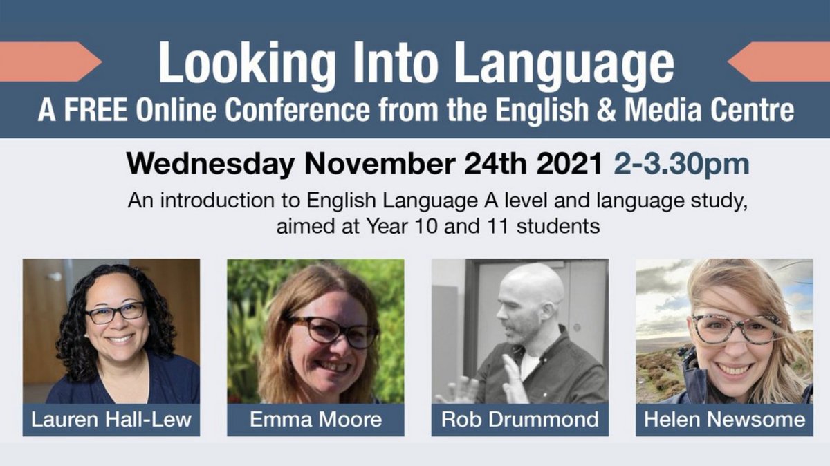 EngMediaCentre's tweet image. We're really excited about the number of schools and colleges who have signed up for this FREE event! We hope it gives students a taste of AL English Language &amp;amp; encourages lots of them to sign up for it next year &amp;amp; the year after!