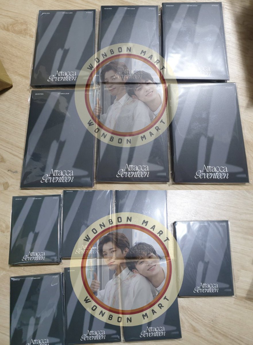 wonbonmart's tweet photo. #wonbonUpdates
These items have arrived at our KR Address!!
~ Attacca Carat Version
~ Aespa Hallucination Ver.
~ Caratland 2021 2nd Batch
~ Attacca Yes24 (1st batch)
Thank you so much for your patience bonots! π₯₯π₯°
-π https://t.co/e4cd9edZux