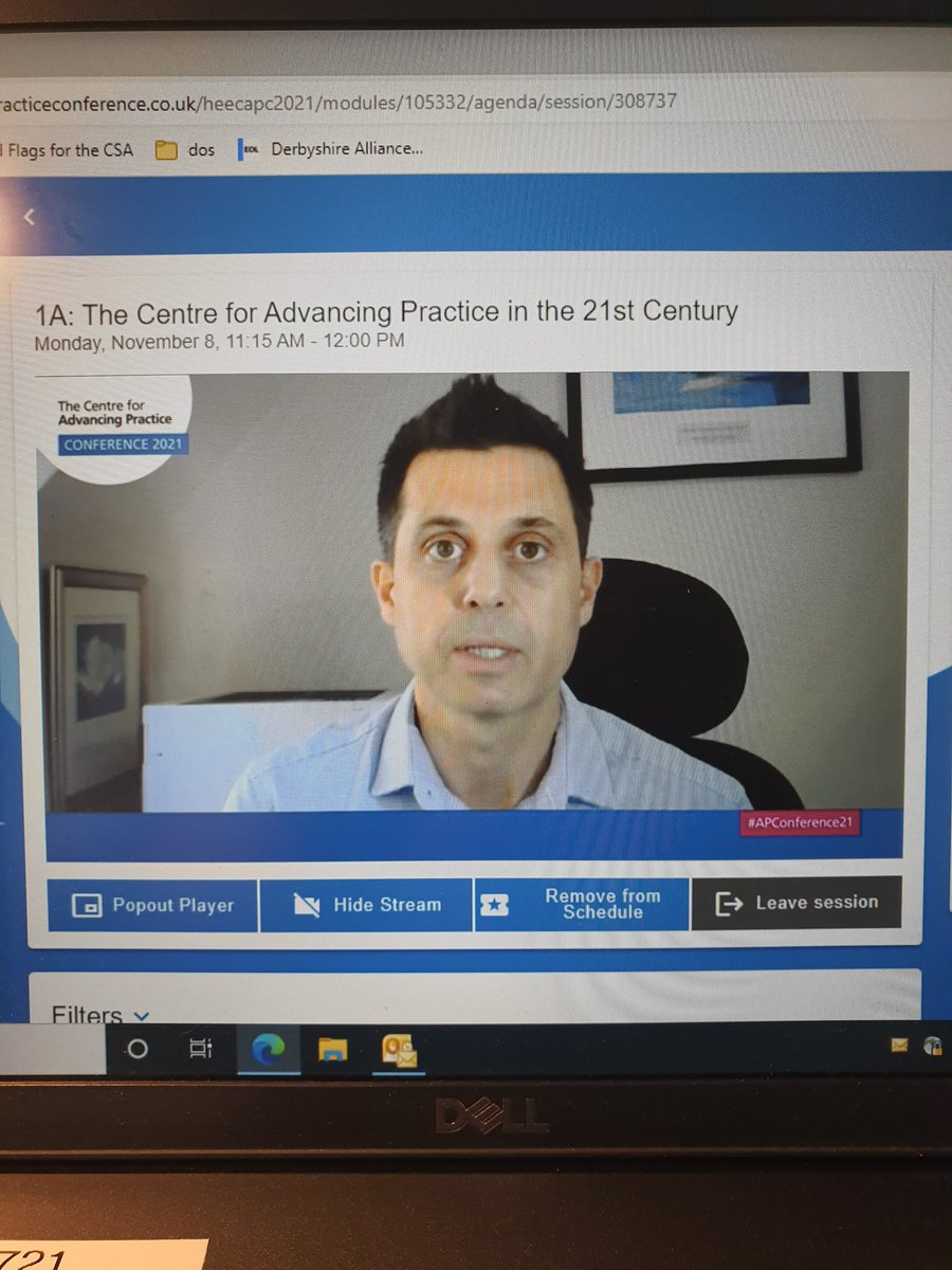 JoWard28692023's tweet image. Excellent strategic overview from @MRadford_HEECN discussing the advanced practice journey 🙌 key recognition of how advanced practice has an essential role within service remodeling to improve population health 👩‍🎓 #APConference2021