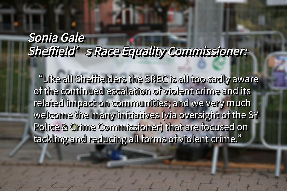 SheffLineNews's tweet image. Sheff Line are proud to announce we have the backing of Sonia Gale, Sheffield's Race and Equality Commissioner, who welcomes our #campaign to bring #KnifeAngel to #Sheffield. 

Read what she has to say 👇

#sheffieldknifeangel