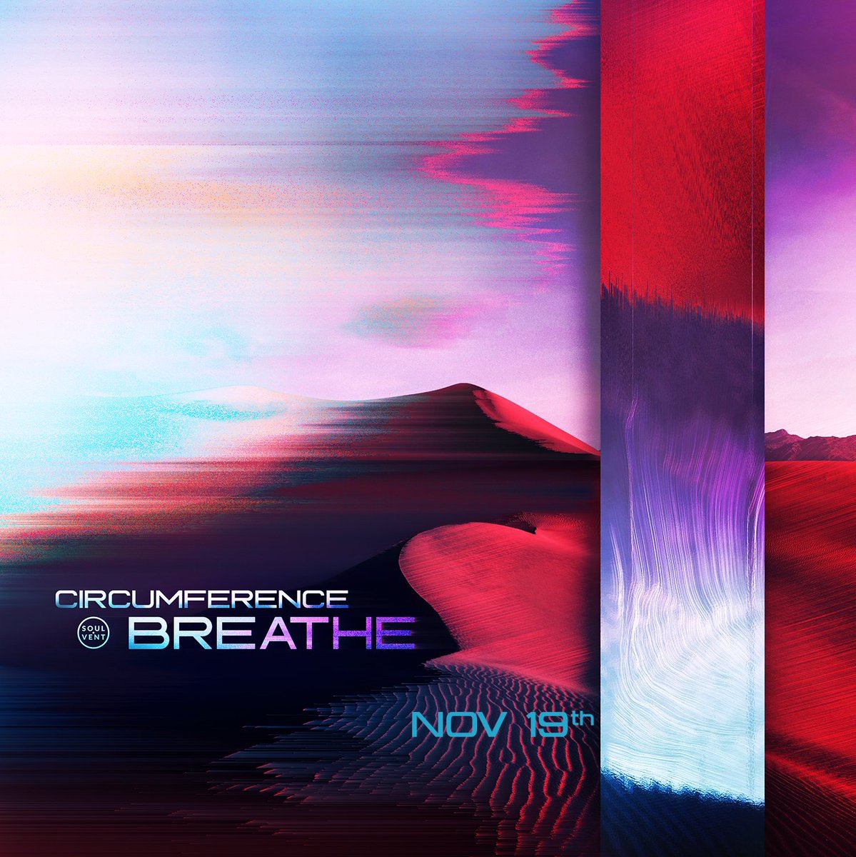 soulventrecords's tweet image. Have you pre-saved @Circumference_&apos;s forthcoming &apos;Breathe&apos; EP yet? ❄️

The 4-track masterpiece drops on Friday 19th November and features the tracks &apos;Breathe&apos;, &apos;Pyramid&apos;, &apos;SEE&apos; &amp;amp; &apos;Breathe (Out)&apos; 🔥

Pre-save: circumference.ffm.to/breathe.otw