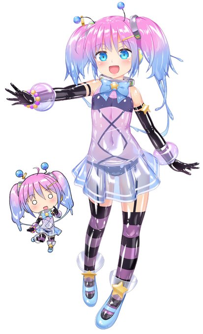 ねこみりん(@nekomi )さんの #BOFXVII 楽曲
『 ぱぴぽ? 』
BGA用イラスト担当させていただきました🌟
https://t.co/iu6xhN1ObT

ぜひ観て遊んでくださいね～🛸 