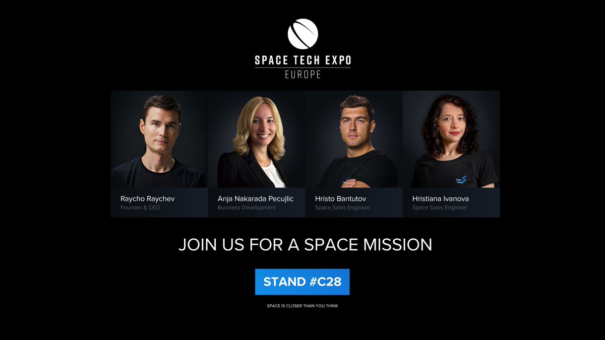 EnduroSat's tweet image. We are excited to support your success story in space. Book a meeting with EnduroSat`s team: bit.ly/3bQg9Dt

#spacetechexpo2021