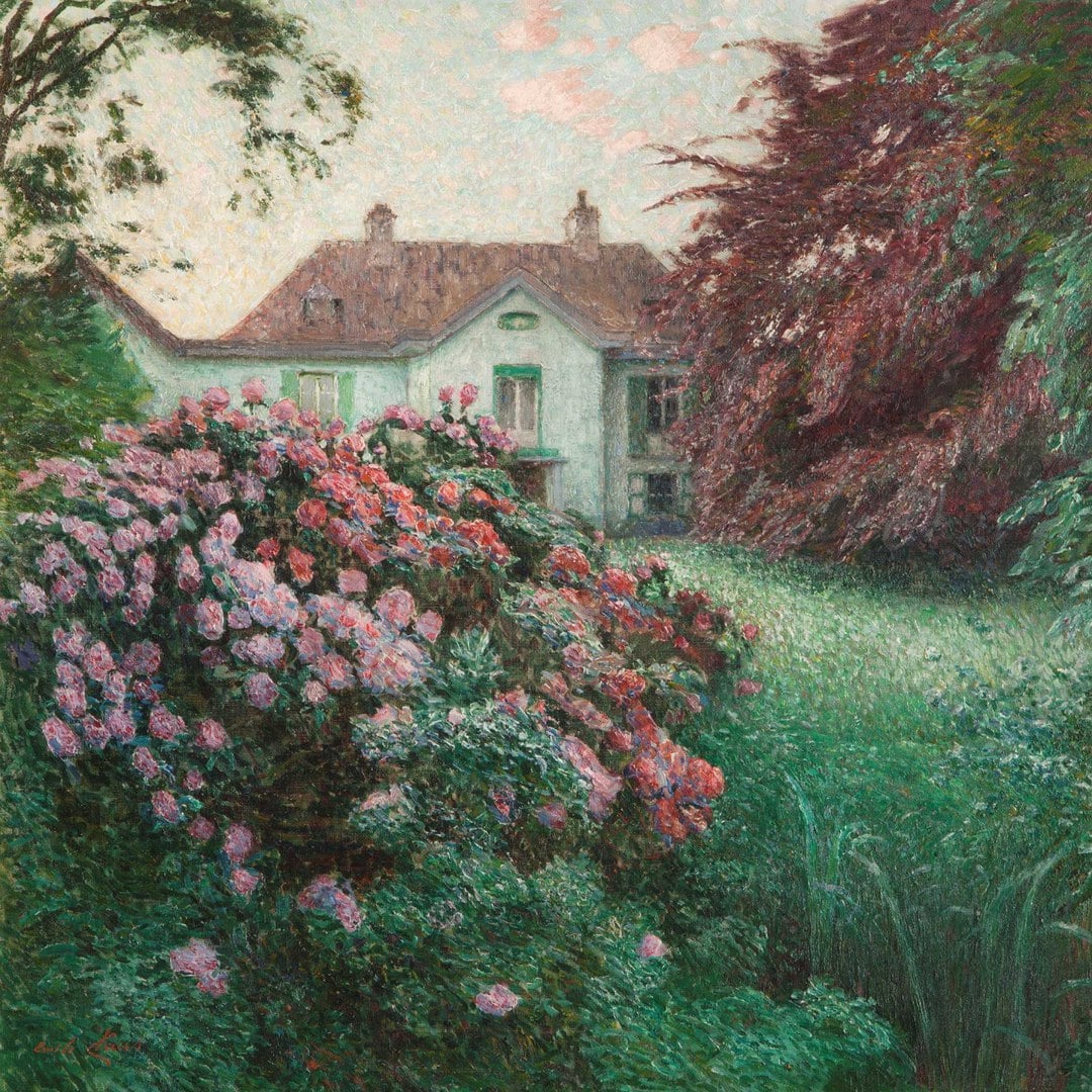 Henri le Sidaner (1862-1939)
Le Pavillon, Gerberoy, 1909