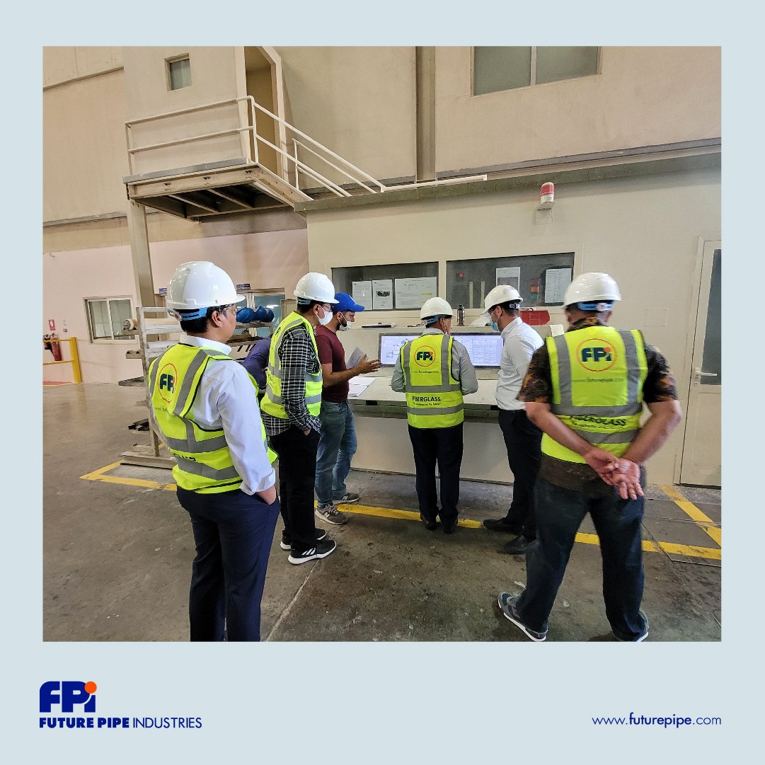 futurepipe's tweet photo. PT PGN delegates visit to Future Pipe Industries facility in Dubai to deploy composite piping system into gas pipeline application. 

#PTPNG #FactoryVisit #OilandGas #Fiberglass #CompositePipe #Futurepipe #FuturePipeDubai https://t.co/lSvVFKXVO1