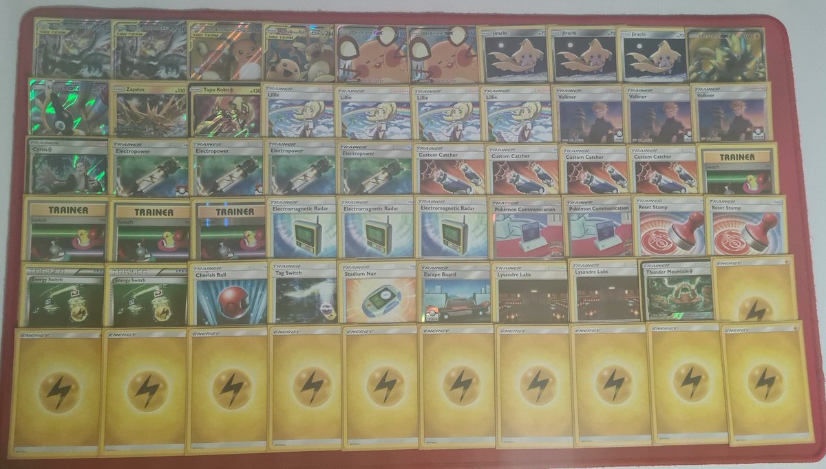 TrainerJEvans's tweet photo. #Deck180 2019 PikaRom https://t.co/lZuJk5cqLh