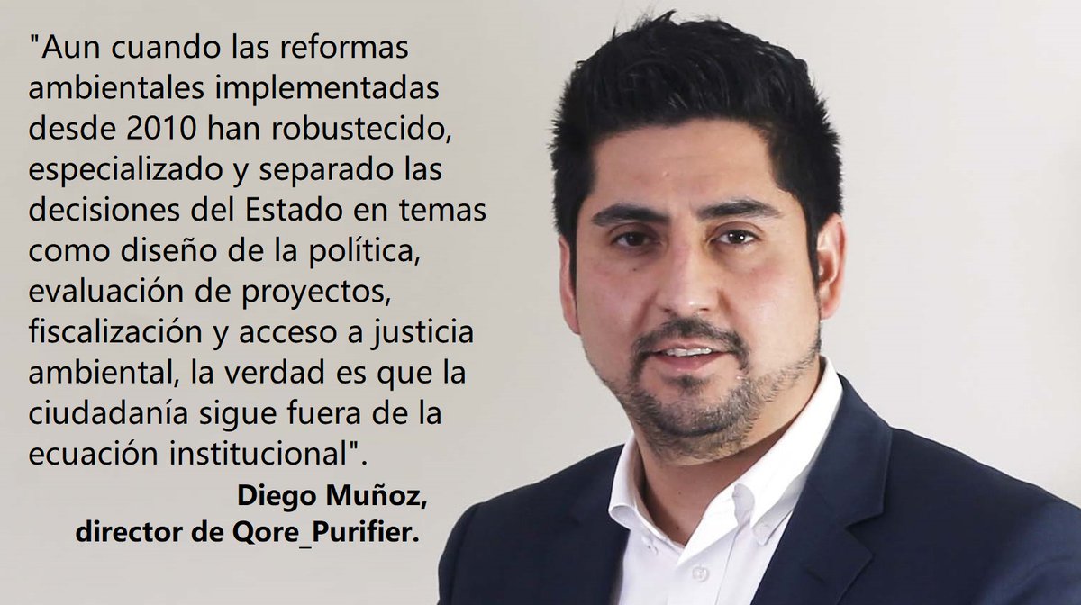 Qore_Purifier's tweet photo. Importancia de la #ParticipaciónCiudadana VINCULANTE en la institucionalidad ambiental de #Chile. Columna de opinión de @Diego_Munoz_C: https://t.co/jigLFnRZiq https://t.co/ZFJPiSrI8p